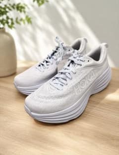新品タグ付】HOKA ホカ 26.5cm 厚底 ホワイト 白 軽量 メンズ - メルカリ