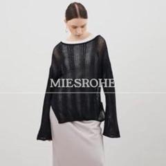 MIESROHE｜ベルスリーブニット　23SS