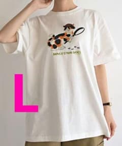 文豪ストレイドッグス　江戸川乱歩　Tシャツ　L　青井わにコラボ ビッグTシャツ