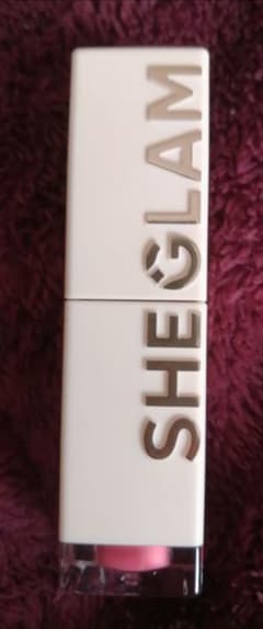 最終値下2回試し塗りSHEIN購入SHEGLAM リップティントBabyFaceのサムネイル
