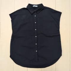 【えもんちゃん様専用】半袖 黒シャツ レディースのサムネイル