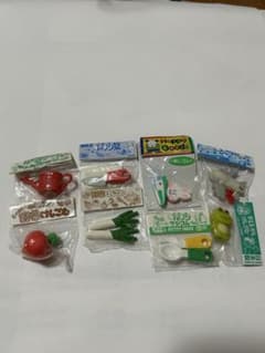 ミニチュア消しゴム 詰め合わせセット 食べ物 乗り物 動物のサムネイル
