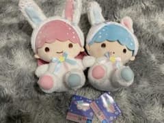 リトルツインスターズ ふたごうさぎBIGぬいぐるみ（全2種）