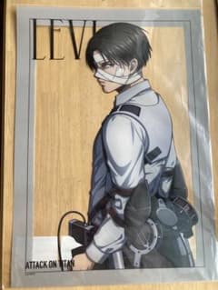 お値下げ中！ 進撃の巨人 リヴァイ A3クリアポスター ベースヤードトーキョー お値下げ中！ 進撃の巨人 リヴァイ A3クリアポスター ベース