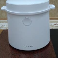 LOCABO 糖質カット炊飯器 ホワイト JM-C20E-Wのサムネイル