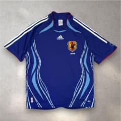 国内正規品】サッカー日本代表 2006 ドイツW杯 ユニフォーム M 希少