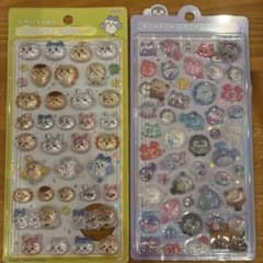 ぷかぷかボンボン、ちいかわ ボンボンドロップシール 2枚セットのサムネイル