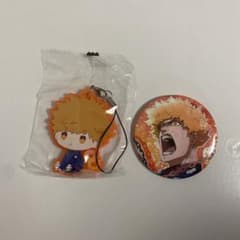ブルーロック 國神錬介 ラバーストラップ 缶バッジ セットのサムネイル