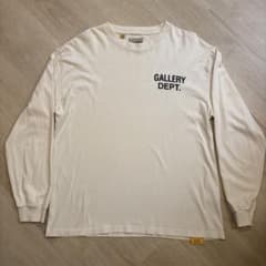 [割引] GALLERY DEPT. ロングスリーブTシャツ ホワイトのサムネイル