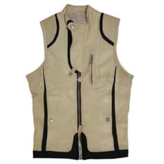 10SS Dsquared2 切り替えバイカーレザーベスト - メルカリ
