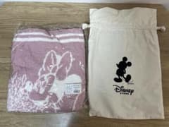 【新品未使用】ディズニーストア ミニー ブランケット ショッパー袋付き