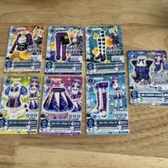 アイカツカード レアカード フルートミステリートップス、プロモカード6枚のサムネイル