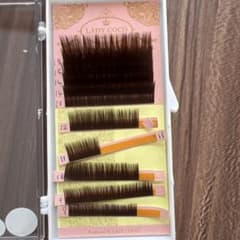 LADY COCO ダークブラウン Jカール 0.12mm ミックスのサムネイル