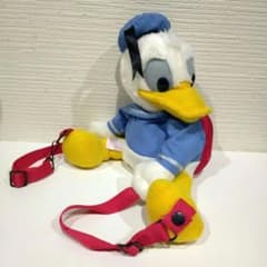 ドナルドダック ぬいぐるみリュック 希少 ディズニー 当時物 - メルカリ