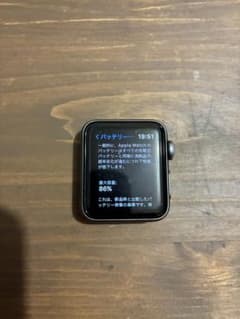 Apple Watch series3 バッテリー容量86% 38mmのサムネイル