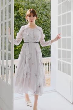 herlipto Isette Floral Chiffon Dress - メルカリ