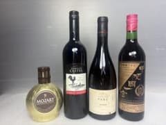 【未開栓】お酒 4本セット（モーツァルト / フランス産・国産 赤ワイン）のサムネイル