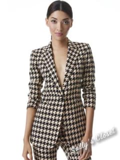 ❣️人気新作 ♡ Alice+Olivia 千鳥格子ジャケット 新品♡ 309 - メルカリ