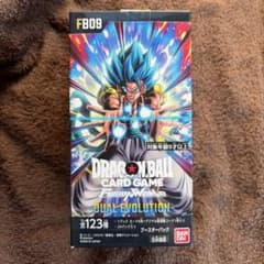 ドラゴンボールカード　デュアルエボリューション。　新品未開封　1box。 楽天市場】BOX(24パック) ブースターパック DUAL EVOLUTION[FB09