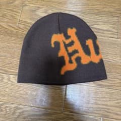 HUF ニット帽 ビーニー ブラウン オレンジのサムネイル