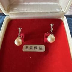 Hi Fashion パール調 イヤリング ネジバネ式　中古のサムネイル