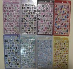 正規品　サンリオ BONBON DROP シール 8種セット　サンリオもじのサムネイル