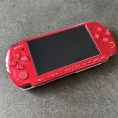 レッド PSP 3000 本体 ジャンクのサムネイル