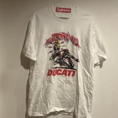 Supreme DUCATI Tシャツ ホワイト Mサイズのサムネイル