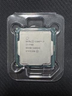 Intel Core i7-7700 動作確認済みのサムネイル