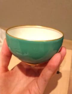 新品未使用◆香蘭社　湯呑５個セット　木箱入りのサムネイル