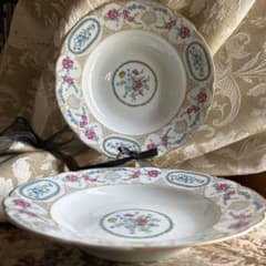 新品 フランス製 Bernardaud vigny❁ fleur リムディッシュ - メルカリ