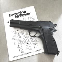 旧マルシン ブローニング ハイパワー 中華民国国有 モデルガン カート6発付き 旧マルシン ブローニング ハイパワー 中華民国国有 モデルガン