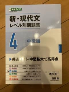 新・現代文レベル別問題集 4 中級編のサムネイル