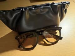 訳あり GENTLE MONSTER LANG ブラックサングラス　山下智久着用のサムネイル