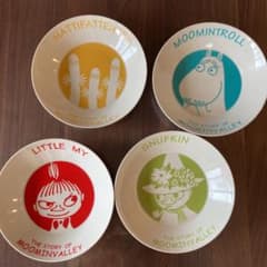 ムーミン　パスタ皿四枚セットのサムネイル