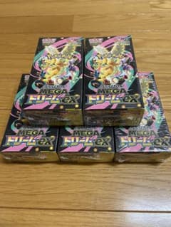 ポケモンカード　メガドリームex　 5ボックス　シュリンクありのサムネイル