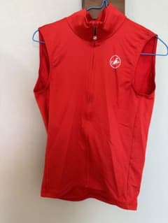 CASTELLI カステリ　ジレ　ROSSO CORSA ロッソコルサのサムネイル
