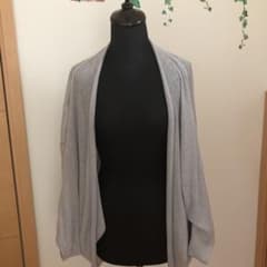 カーディガン AZULbymoussy グレーのサムネイル