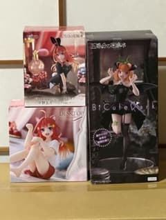 五等分の花嫁 フィギュア 3種セット【バニー】【猫耳】のサムネイル