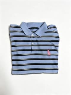 POLO GOLF ラルフローレン ポロシャツ ボーダー Lのサムネイル