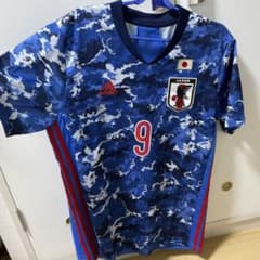 サッカー日本代表　上田綺世　ユニフォーム　Lサイズのサムネイル