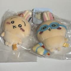 [☆ 신품 미사용 ☆] 치이카와 토끼 마스코트 2 점 고글 모찌 뿌찌 미니