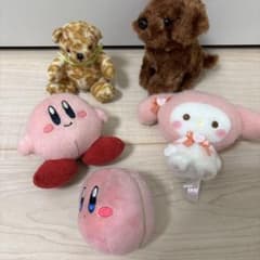 キャラクターぬいぐるみ マスコット 5点セット ぬいぐるみまとめ売りのサムネイル