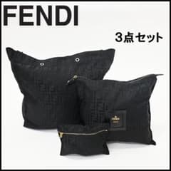 a1628 FENDI【フェンディ】トートバッグ ポーチ ズッカ柄 ３点セット a1628 FENDI【フェンディ】トートバッグ ポーチ ズッカ柄 3点セット