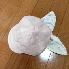 ベビー 帽子 ピンクのサムネイル