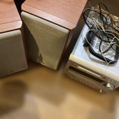 ONKYO FR-7GX CD/MDチューナーアンプ 本体 スピーカーセット - メルカリ