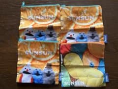 パペットスンスン ポーチ 4点セットのサムネイル