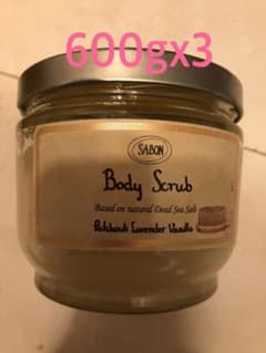 SABON ボディスクラブ パチュリ・ラベンダー・バニラ 600gのサムネイル