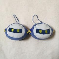星のカービィ　メタナイト ぽよぽよマスコット　ぬいぐるみ　2つセットのサムネイル