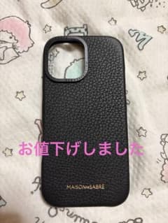 MAISON de SABRE iPhone１７用ケース ブラック